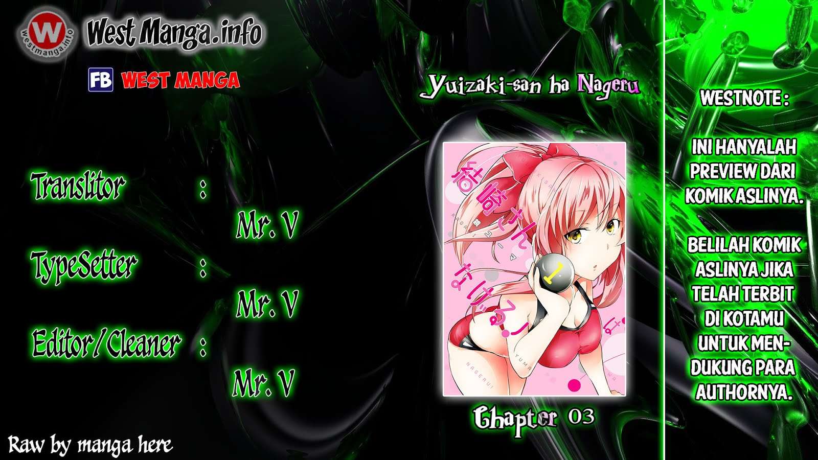 Baca Komik Yuizaki-san wa Nageru! Chapter 3 Gambar 1