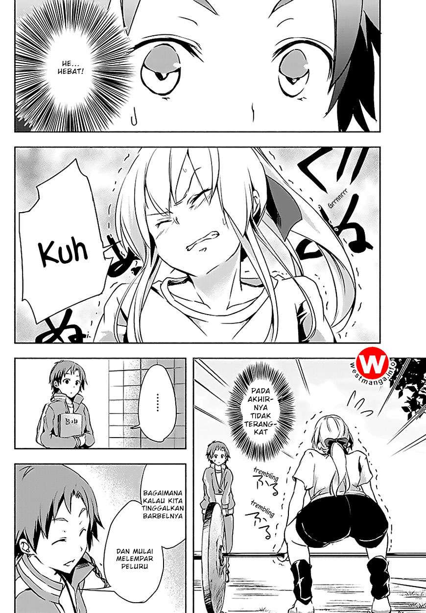 Yuizaki-san wa Nageru! Chapter 3 Gambar 11
