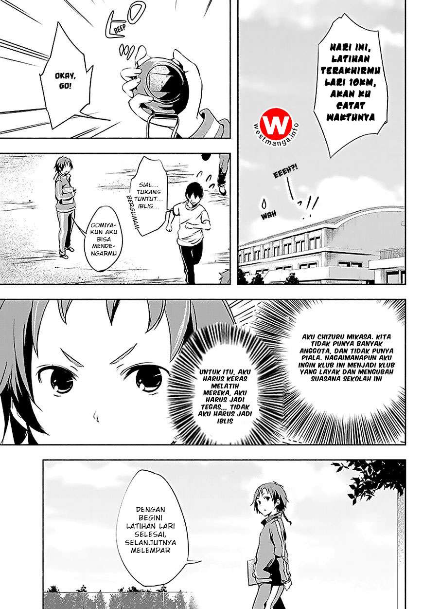 Yuizaki-san wa Nageru! Chapter 3 Gambar 4