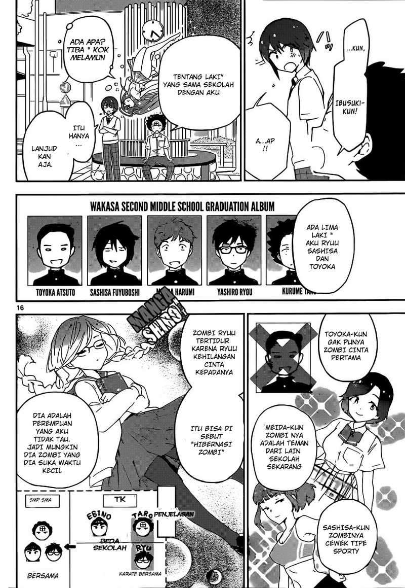 Hatsukoi Zombie Chapter 31 Gambar 17