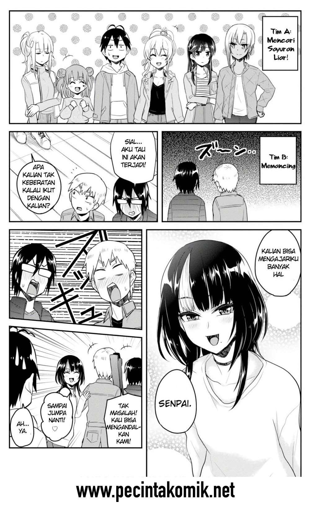 Hajimete no Gal Chapter 74 Gambar 9