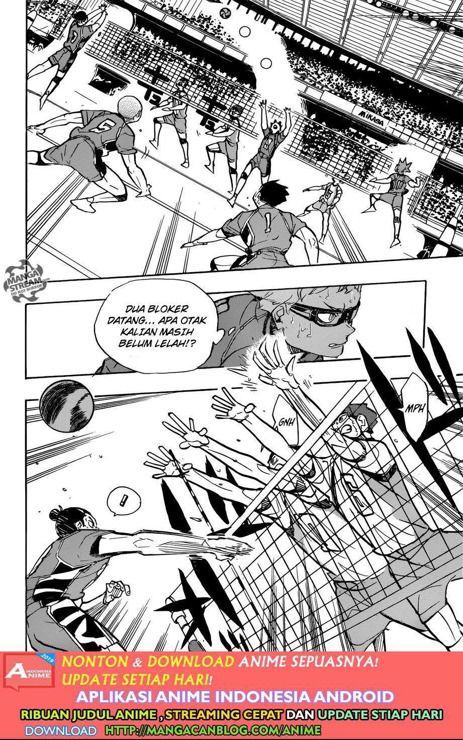 Haikyuu!! Chapter 360 Gambar 8