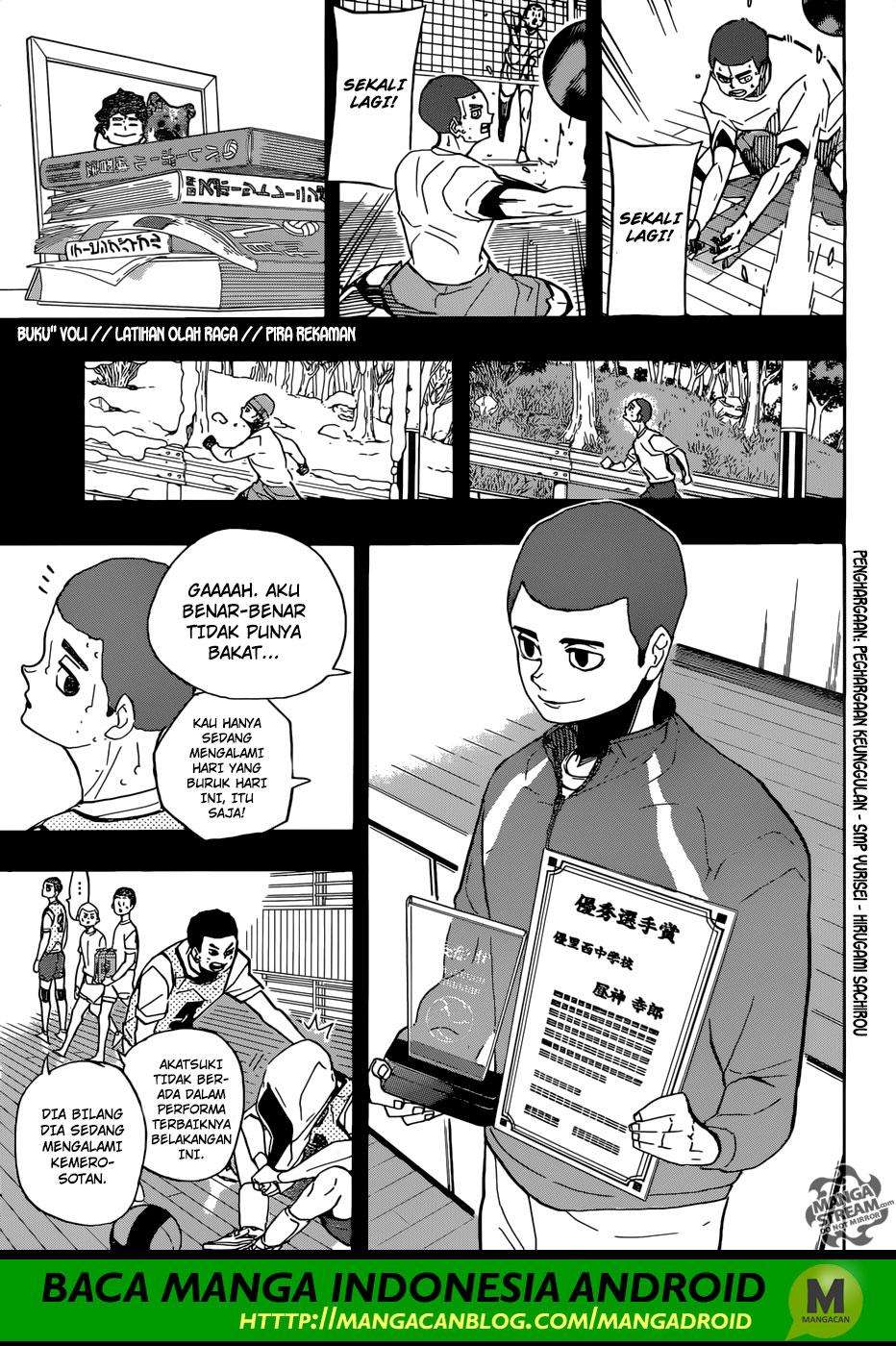 Haikyuu!! Chapter 351 Gambar 8