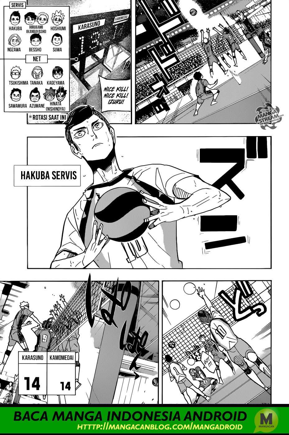 Haikyuu!! Chapter 350 Gambar 5