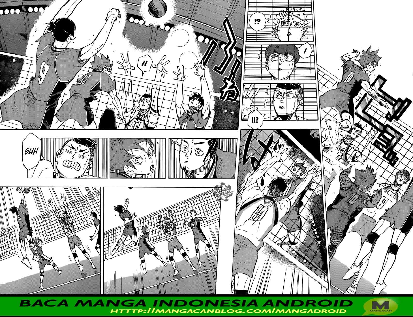 Haikyuu!! Chapter 345 Gambar 15