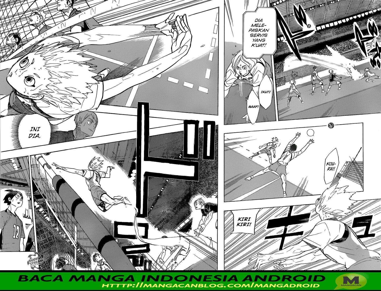 Haikyuu!! Chapter 342 Gambar 13