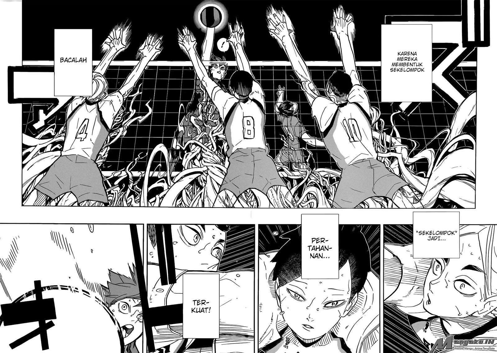 Haikyuu!! Chapter 341 Gambar 15