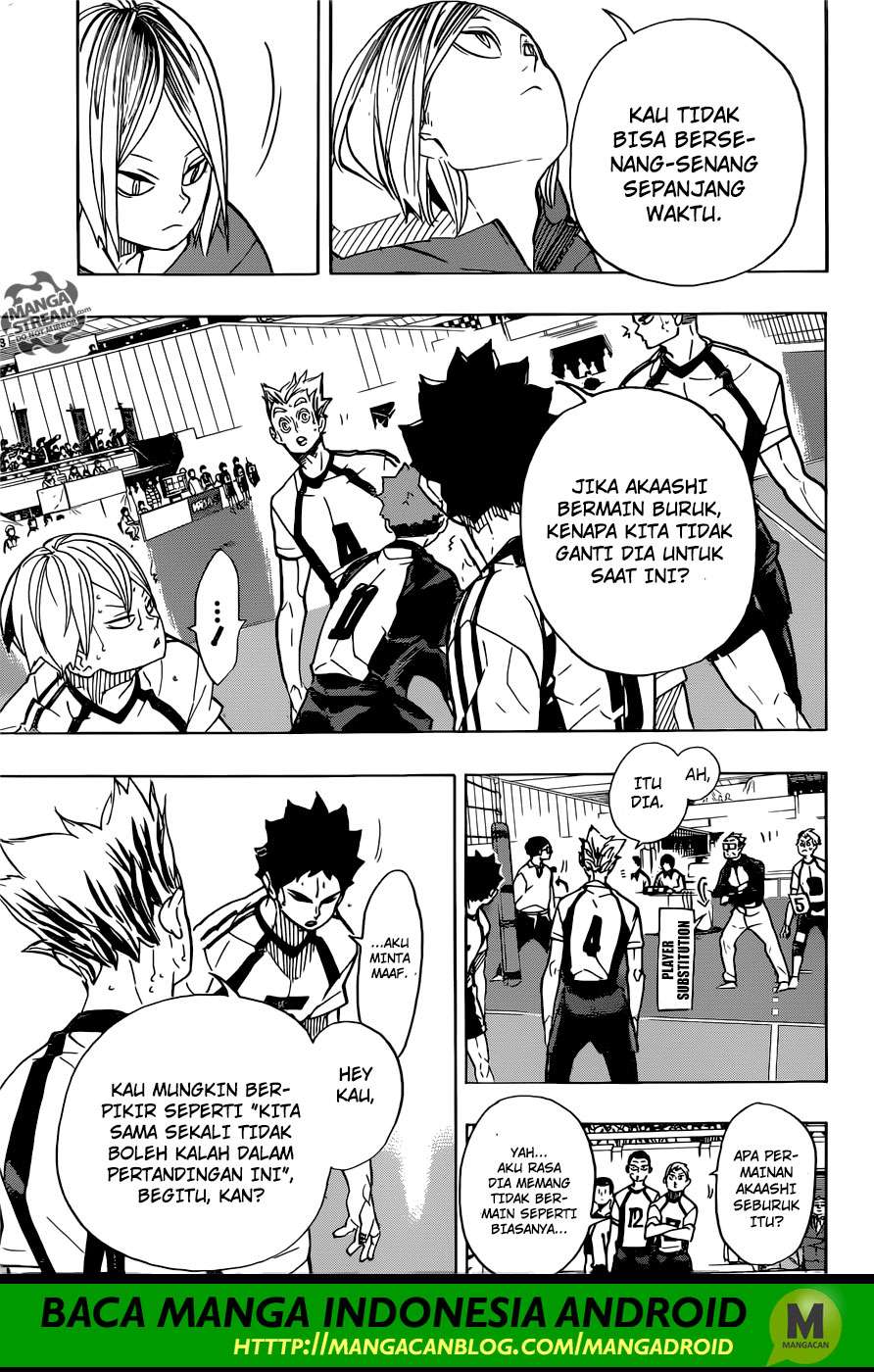 Haikyuu!! Chapter 332 Gambar 16