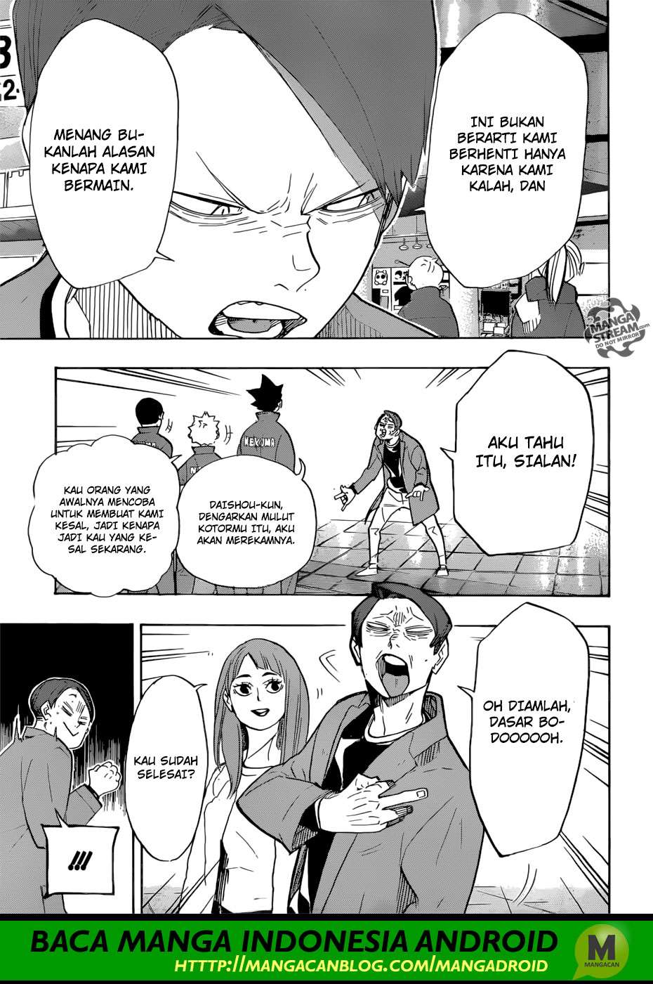 Haikyuu!! Chapter 327 Gambar 14