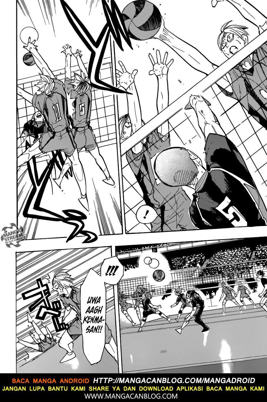 Haikyuu!! Chapter 323 Gambar 16