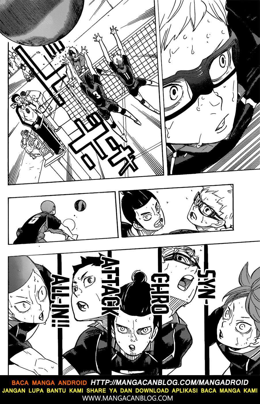 Haikyuu!! Chapter 323 Gambar 6