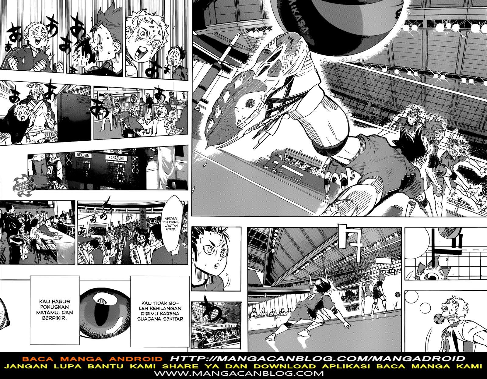 Haikyuu!! Chapter 321 Gambar 4