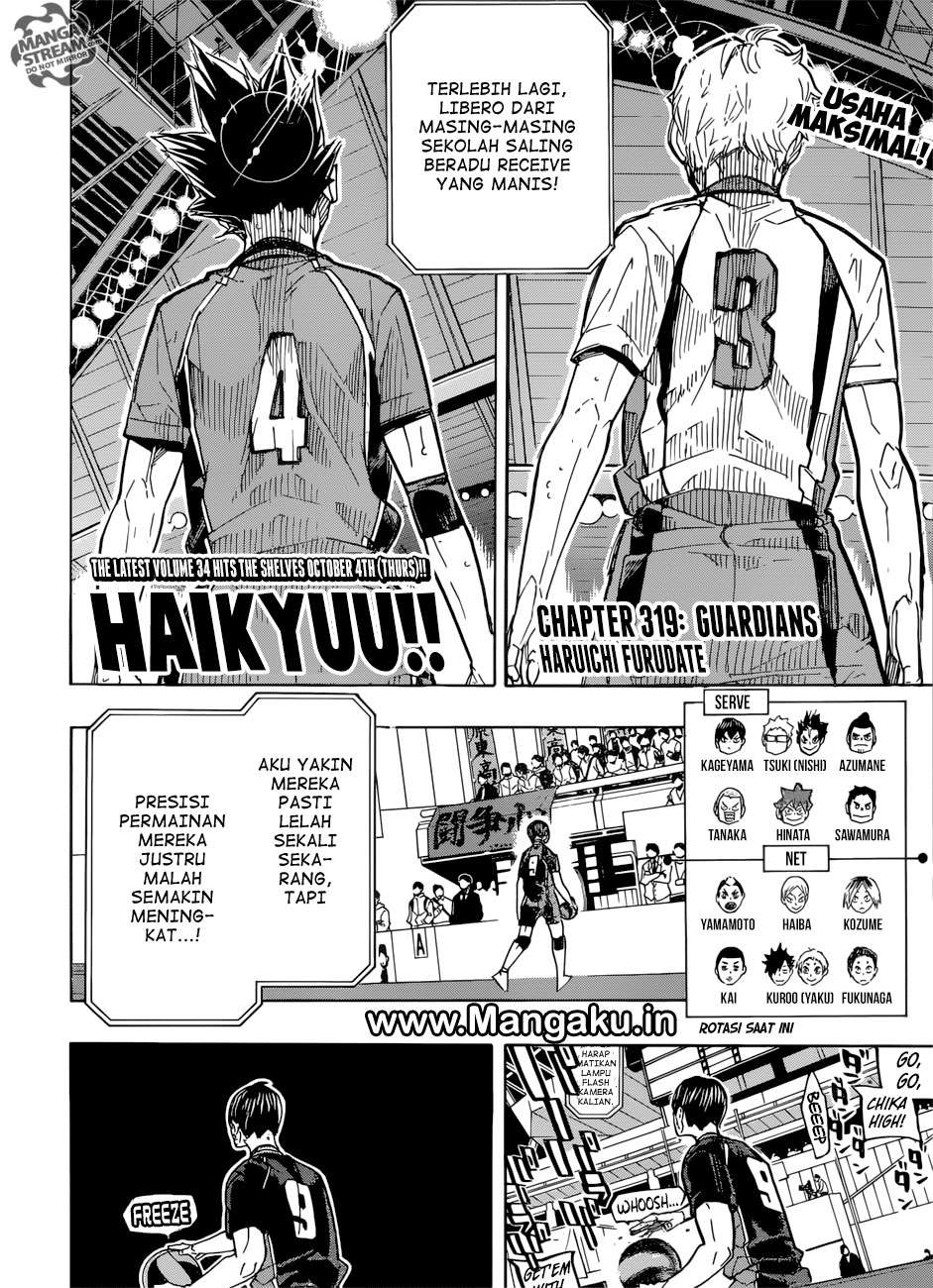 Haikyuu!! Chapter 319 Gambar 6