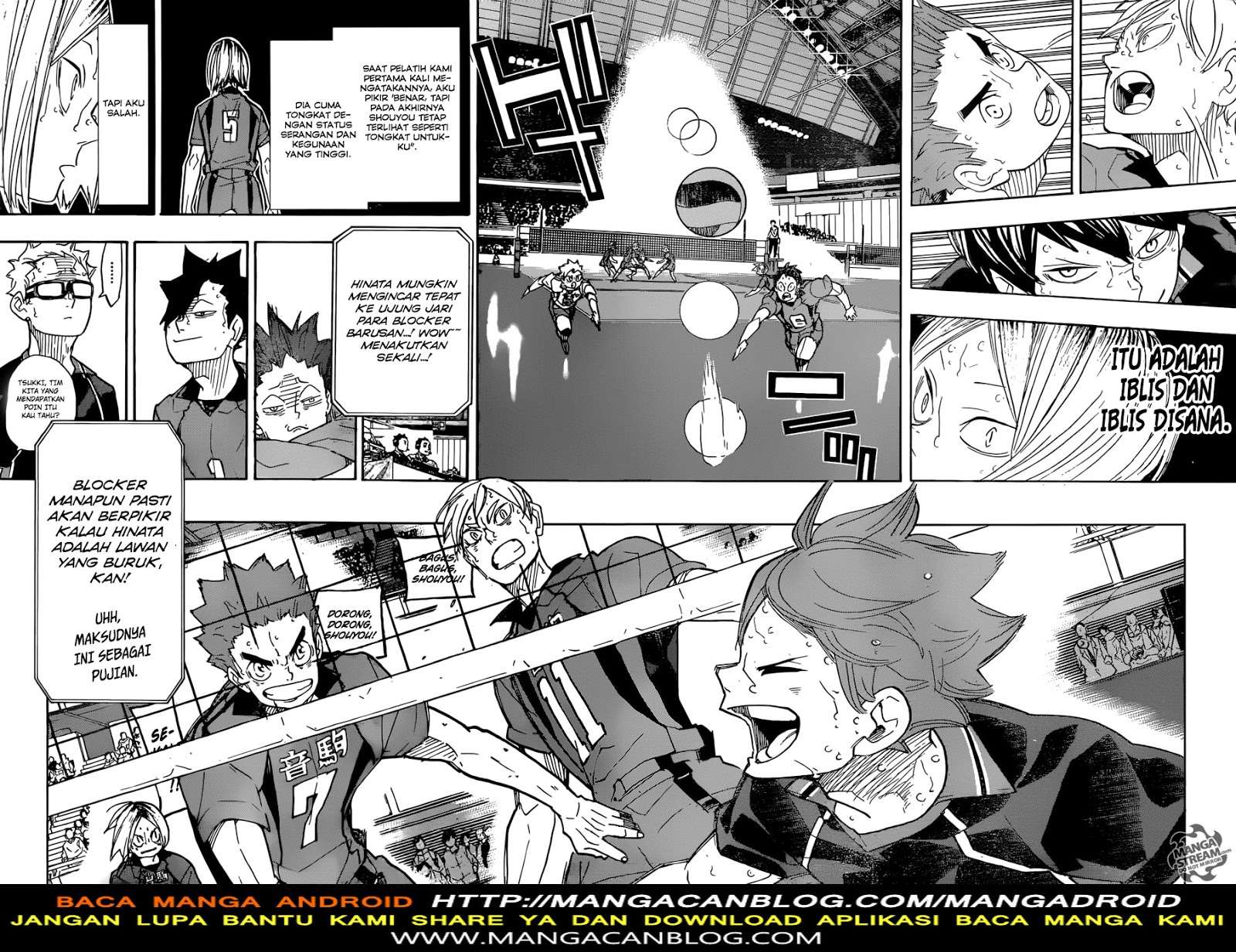 Haikyuu!! Chapter 316 Gambar 11