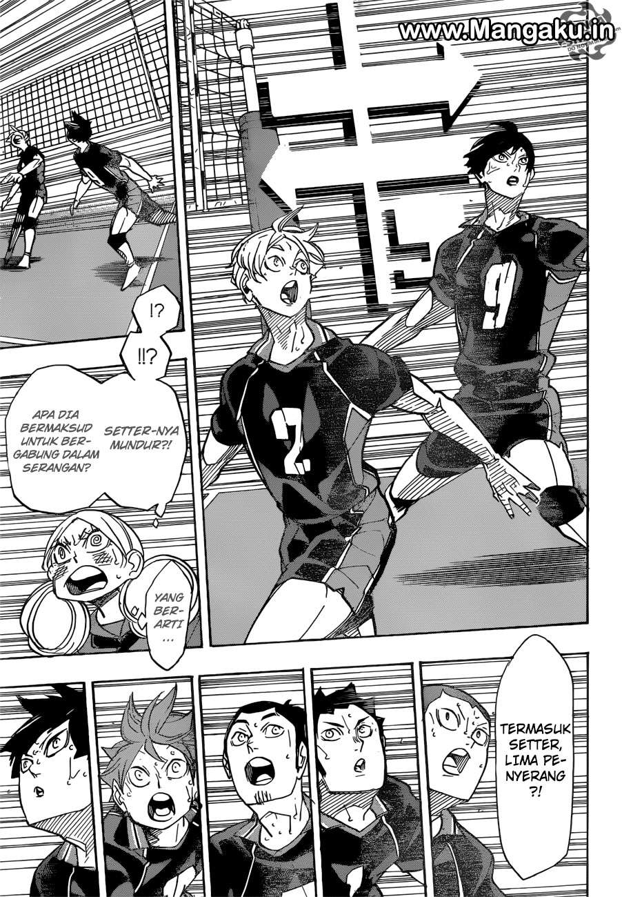 Haikyuu!! Chapter 313 Gambar 6