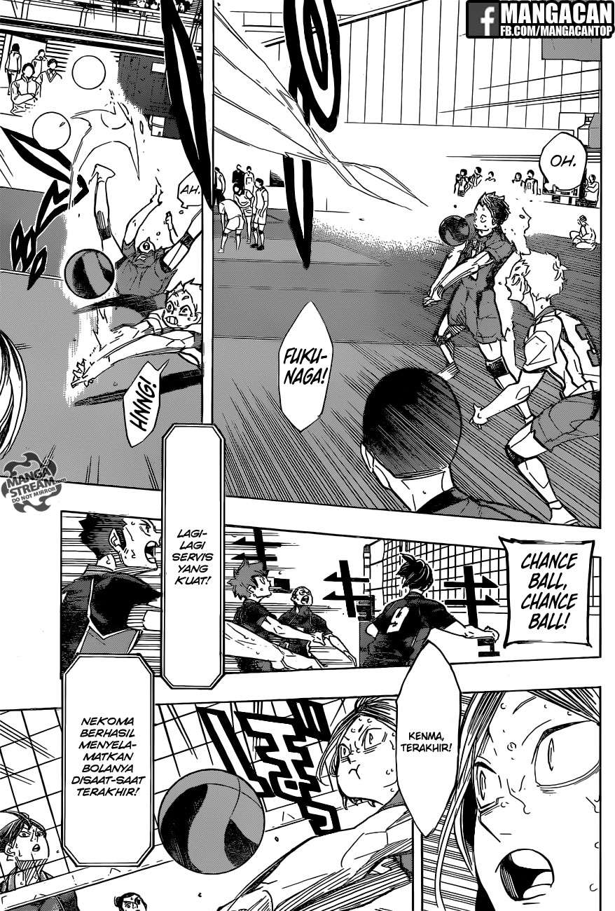 Haikyuu!! Chapter 308 Gambar 14