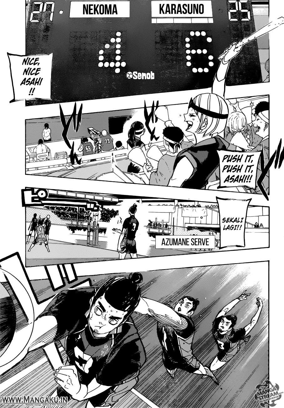 Haikyuu!! Chapter 307 Gambar 4