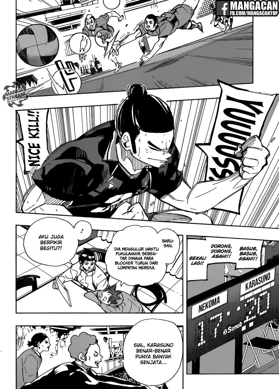 Haikyuu!! Chapter 301 Gambar 9