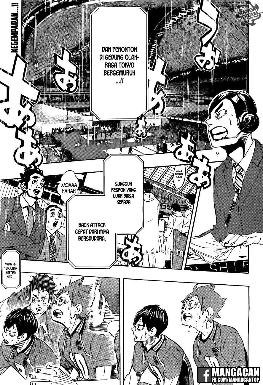 Baca Komik Haikyuu!! Chapter 291 Gambar 1