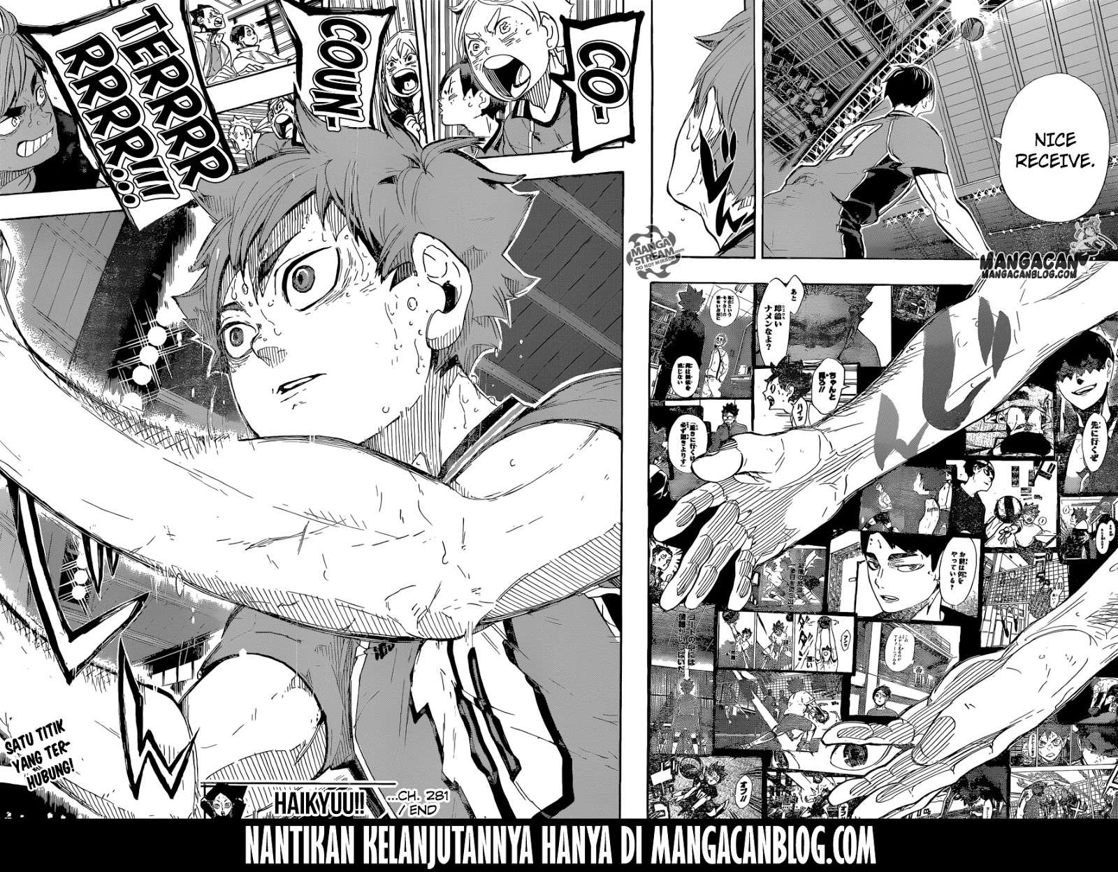 Haikyuu!! Chapter 281 Gambar 18