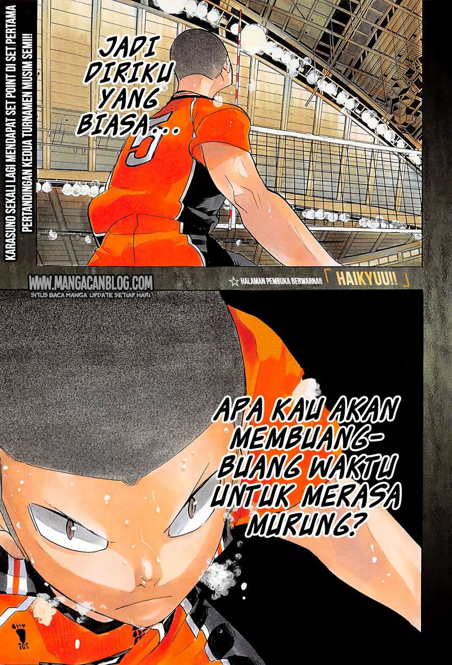 Baca Komik Haikyuu!! Chapter 264 Gambar 1