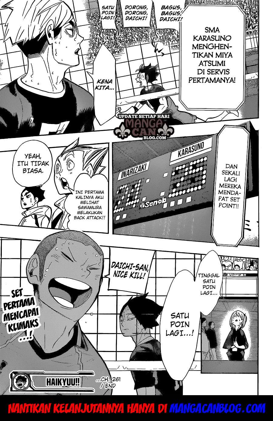 Haikyuu!! Chapter 261 Gambar 19