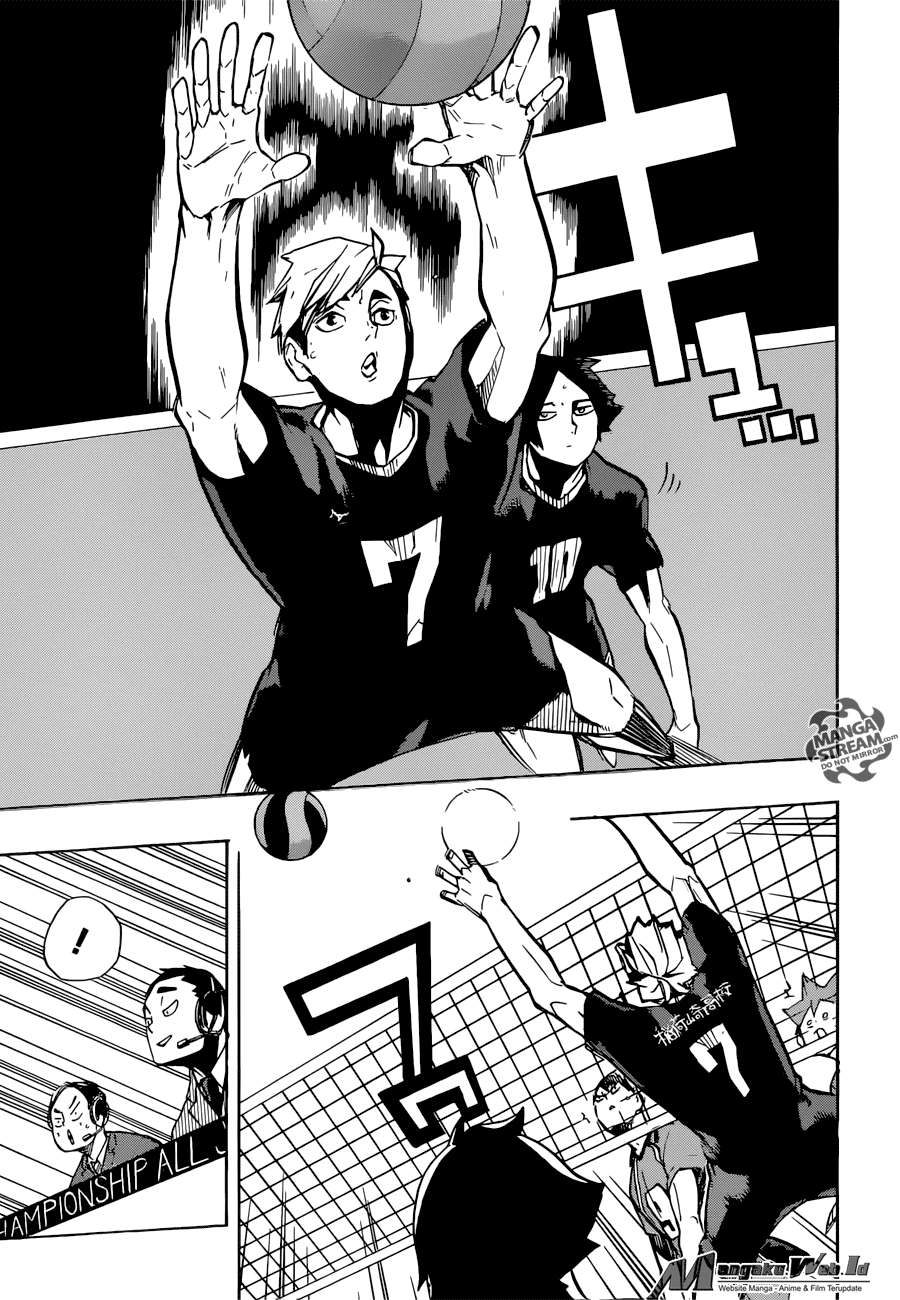 Haikyuu!! Chapter 250 Gambar 9