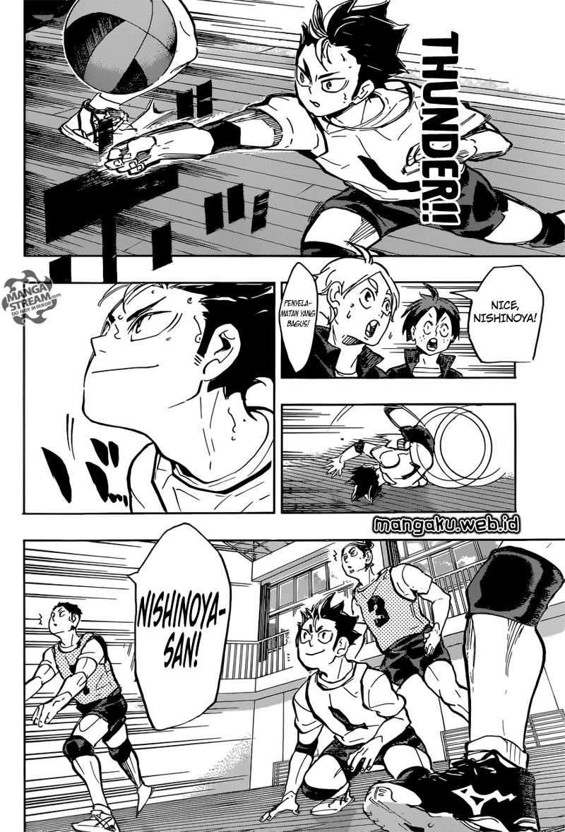 Haikyuu!! Chapter 222 Gambar 19