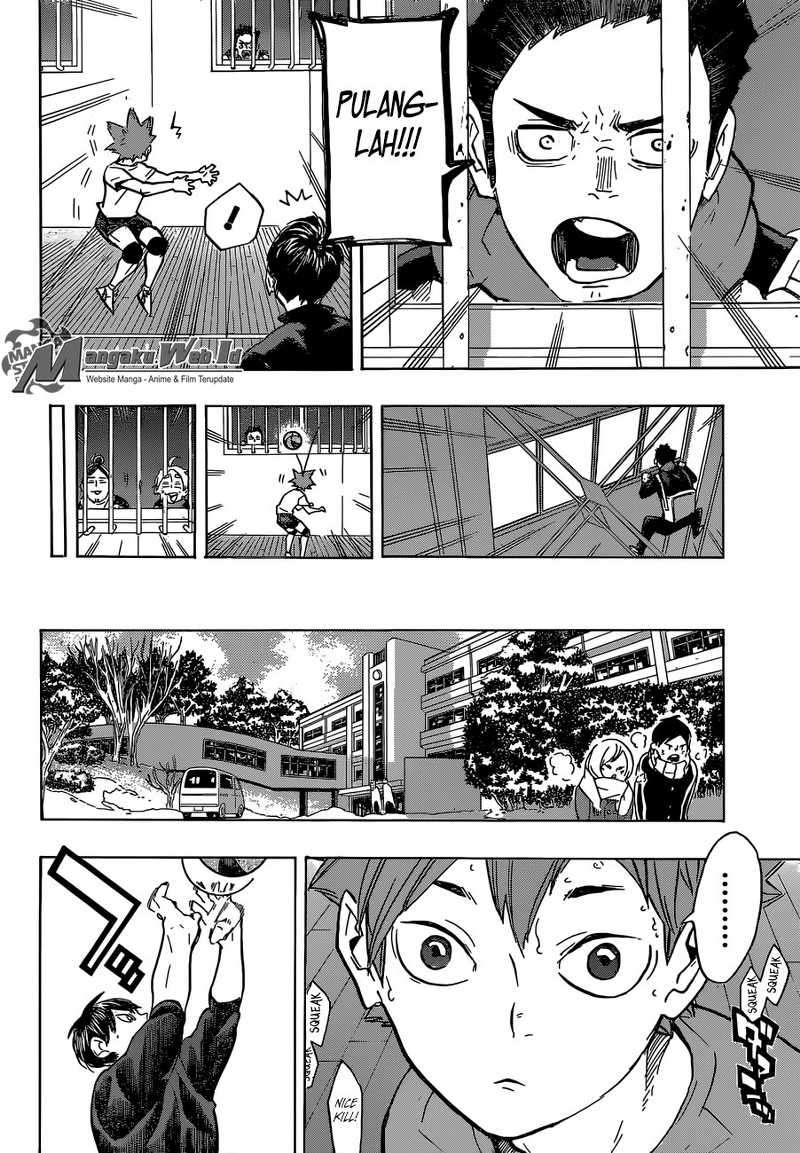 Haikyuu!! Chapter 221 Gambar 7