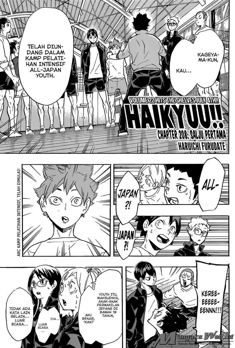 Haikyuu!! Chapter 208 Gambar 5