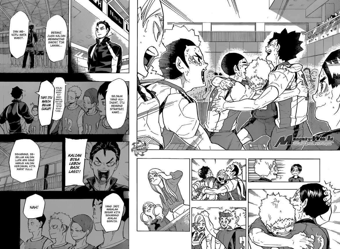 Baca Manga Haikyuu!! Chapter 206 Gambar 2