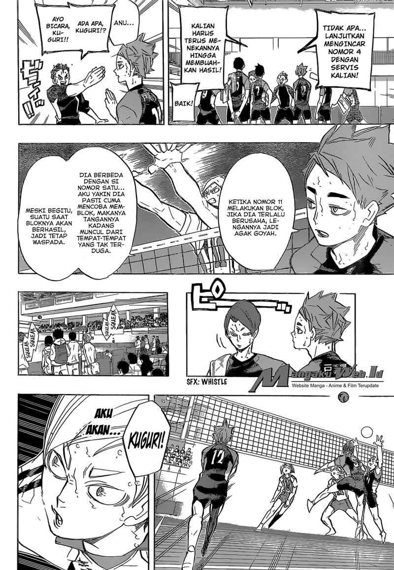 Haikyuu!! Chapter 203 Gambar 4