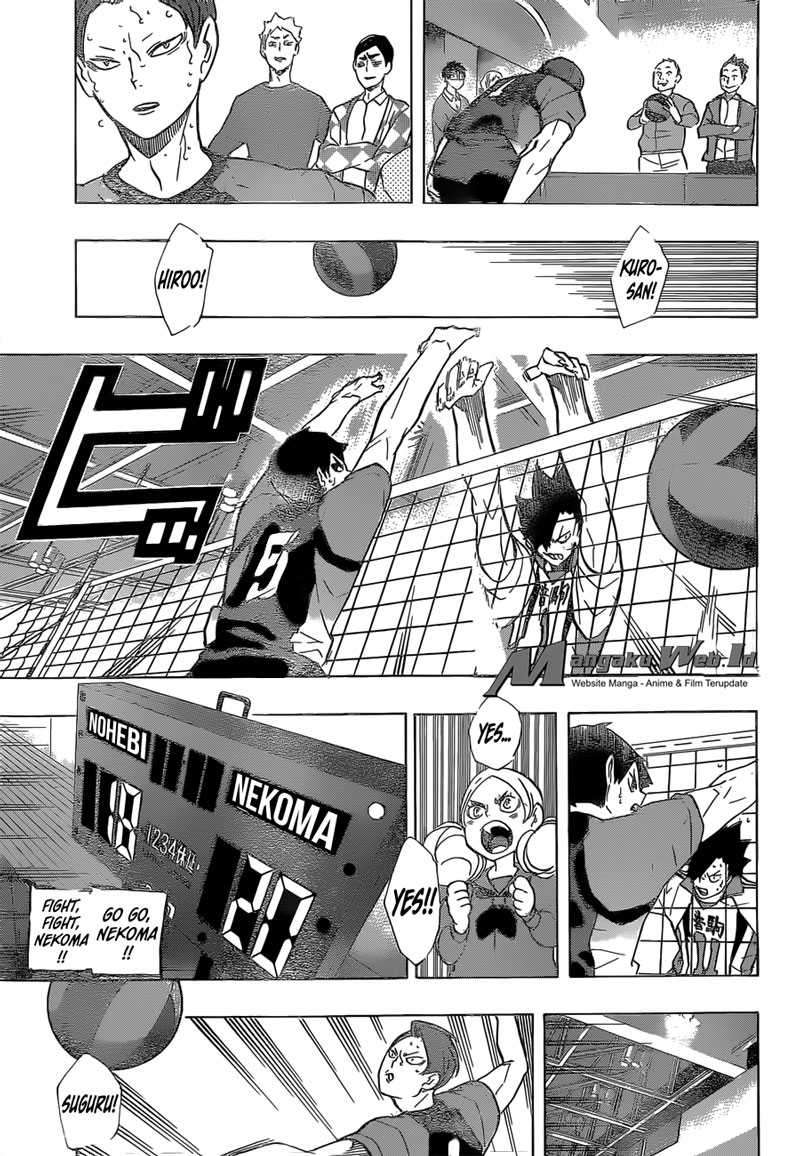 Haikyuu!! Chapter 203 Gambar 9