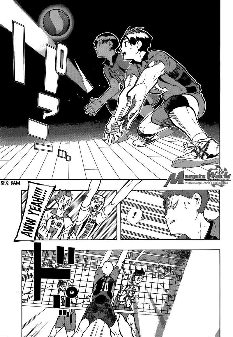 Haikyuu!! Chapter 201 Gambar 6