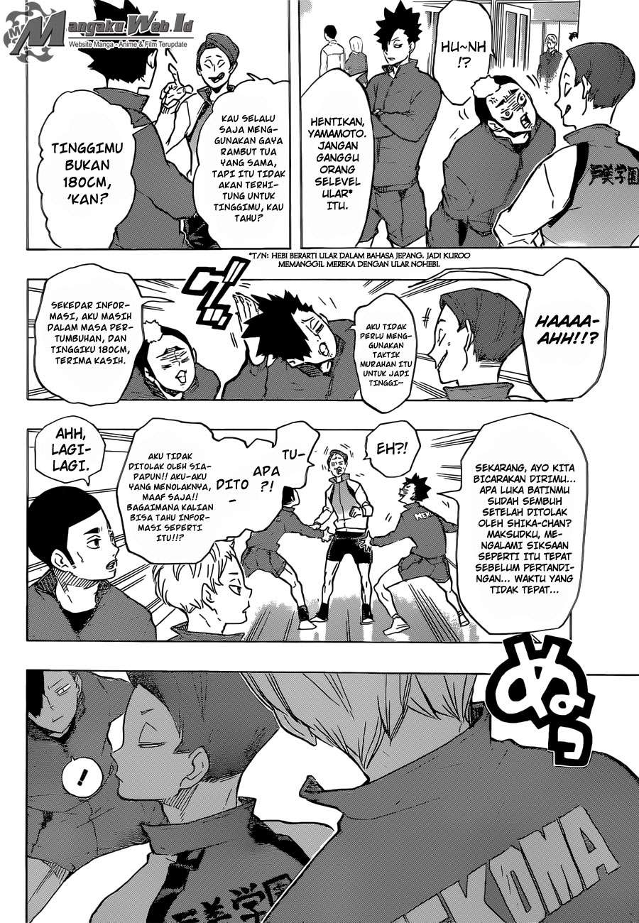 Haikyuu!! Chapter 190 Gambar 16