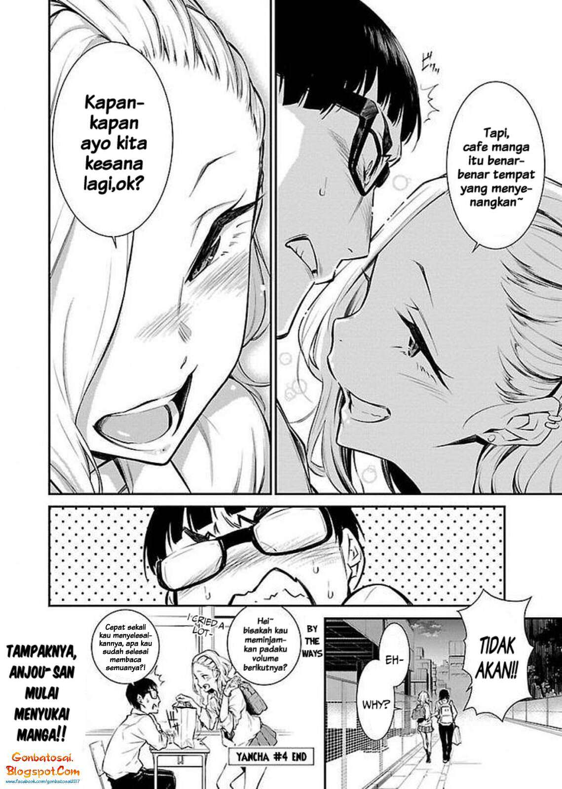 Yancha Gal no Anjou-san Chapter 4 Gambar 17