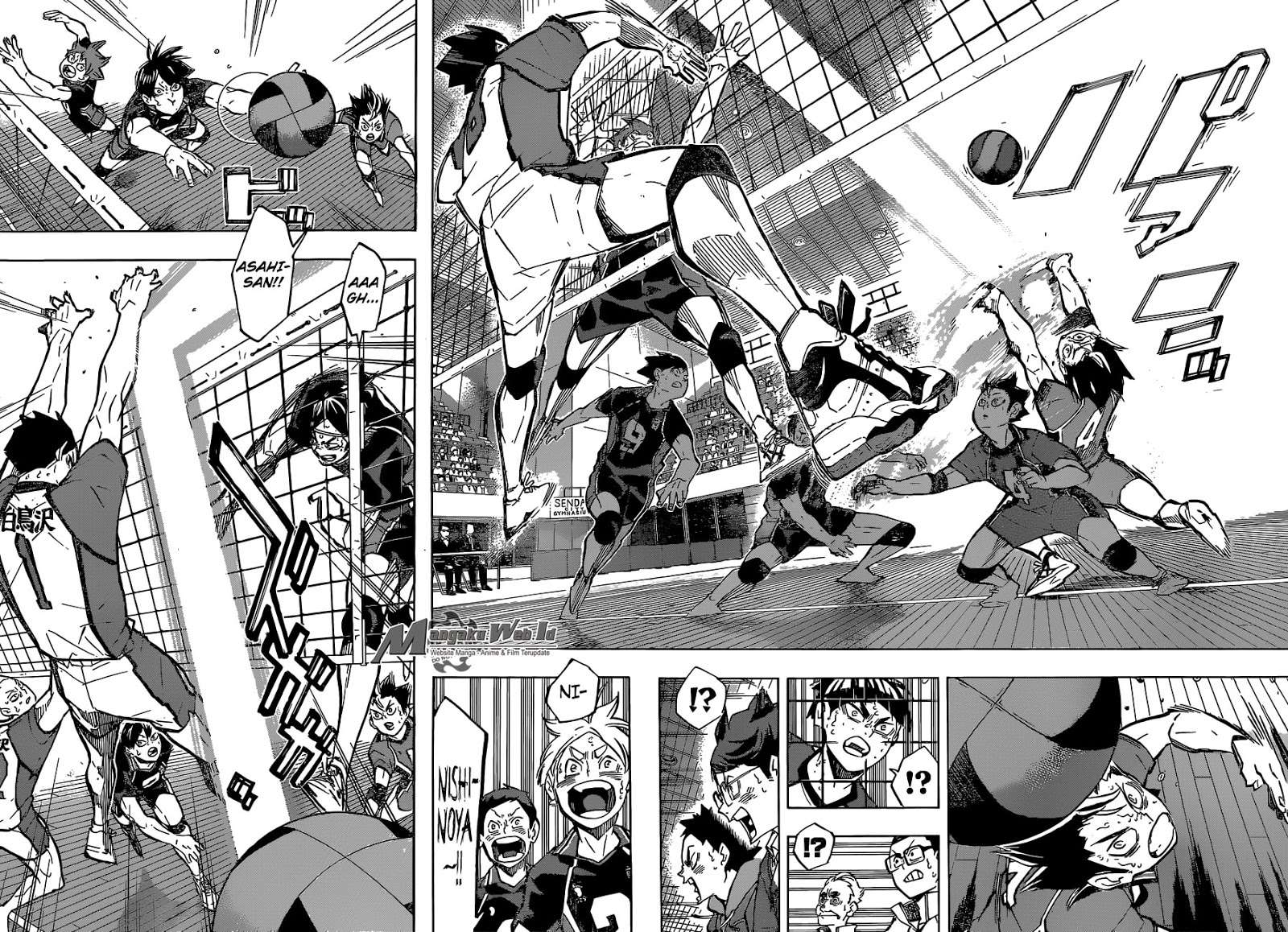 Haikyuu!! Chapter 187 Gambar 9