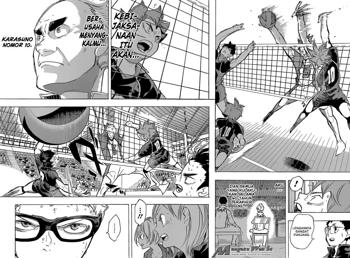 Haikyuu!! Chapter 186 Gambar 18