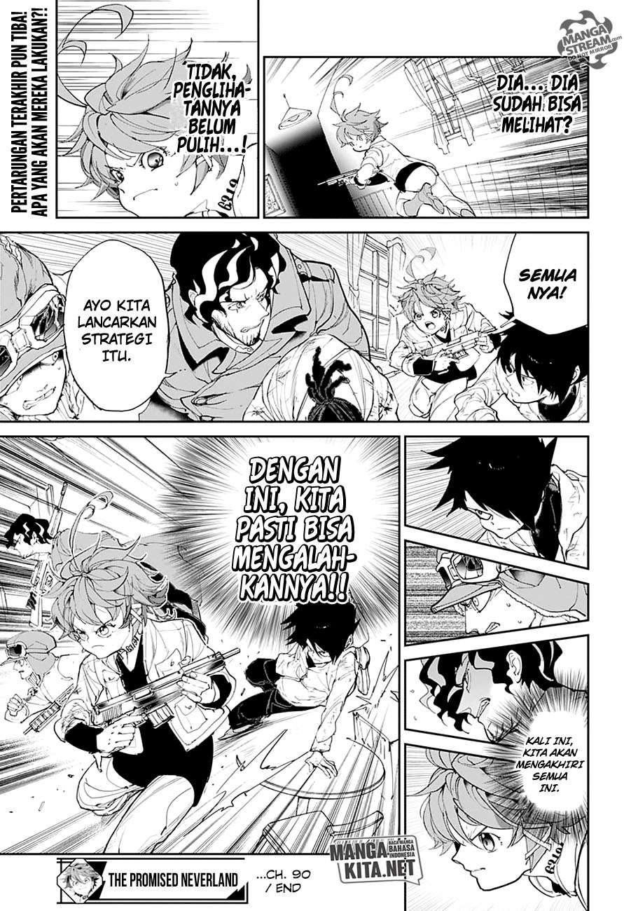 The Promised Neverland Chapter 90 Gambar 20