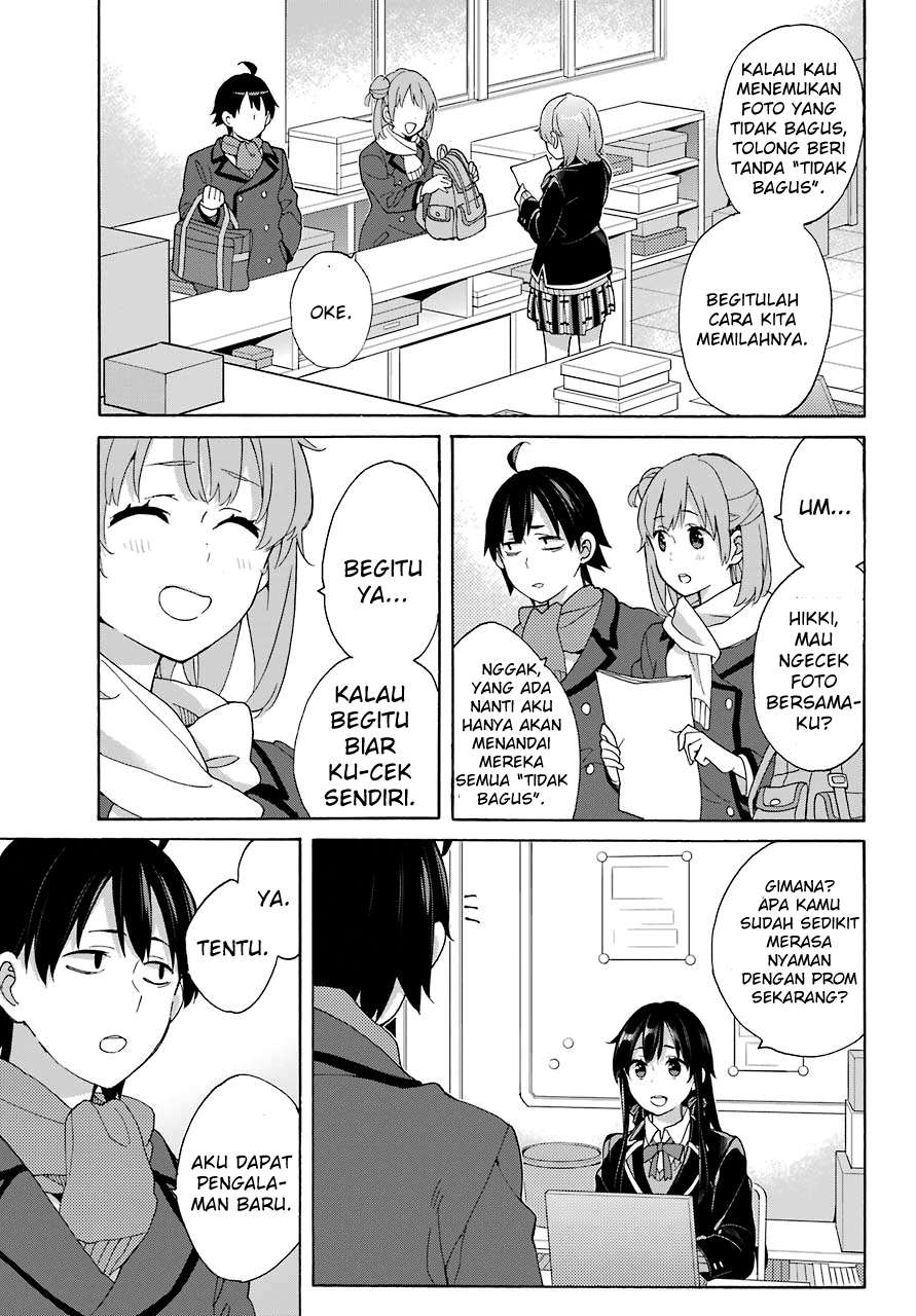 Yahari Ore no Seishun Love Comedy wa Machigatteiru.: Monologue Chapter 70 Gambar 18