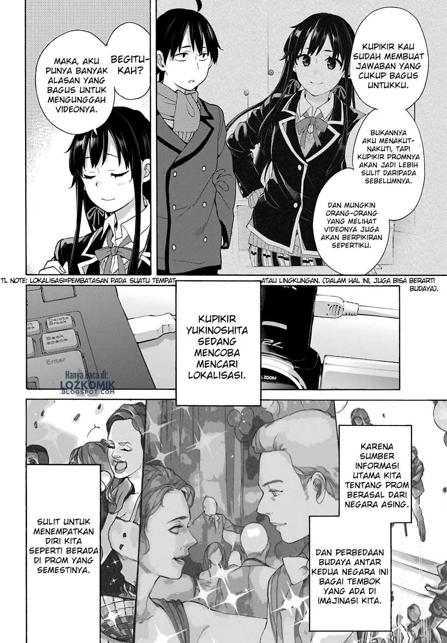 Yahari Ore no Seishun Love Comedy wa Machigatteiru.: Monologue Chapter 70 Gambar 19