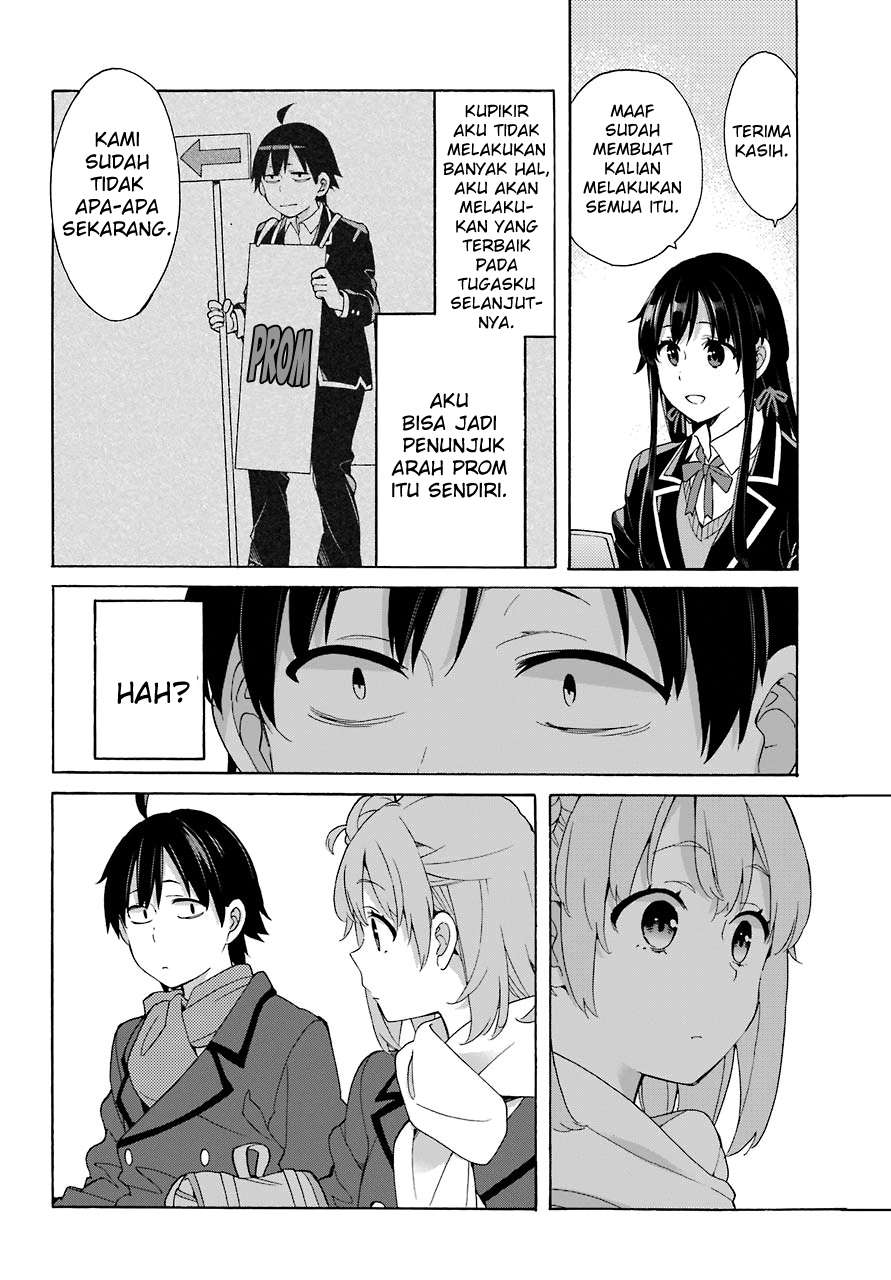 Yahari Ore no Seishun Love Comedy wa Machigatteiru.: Monologue Chapter 70 Gambar 23