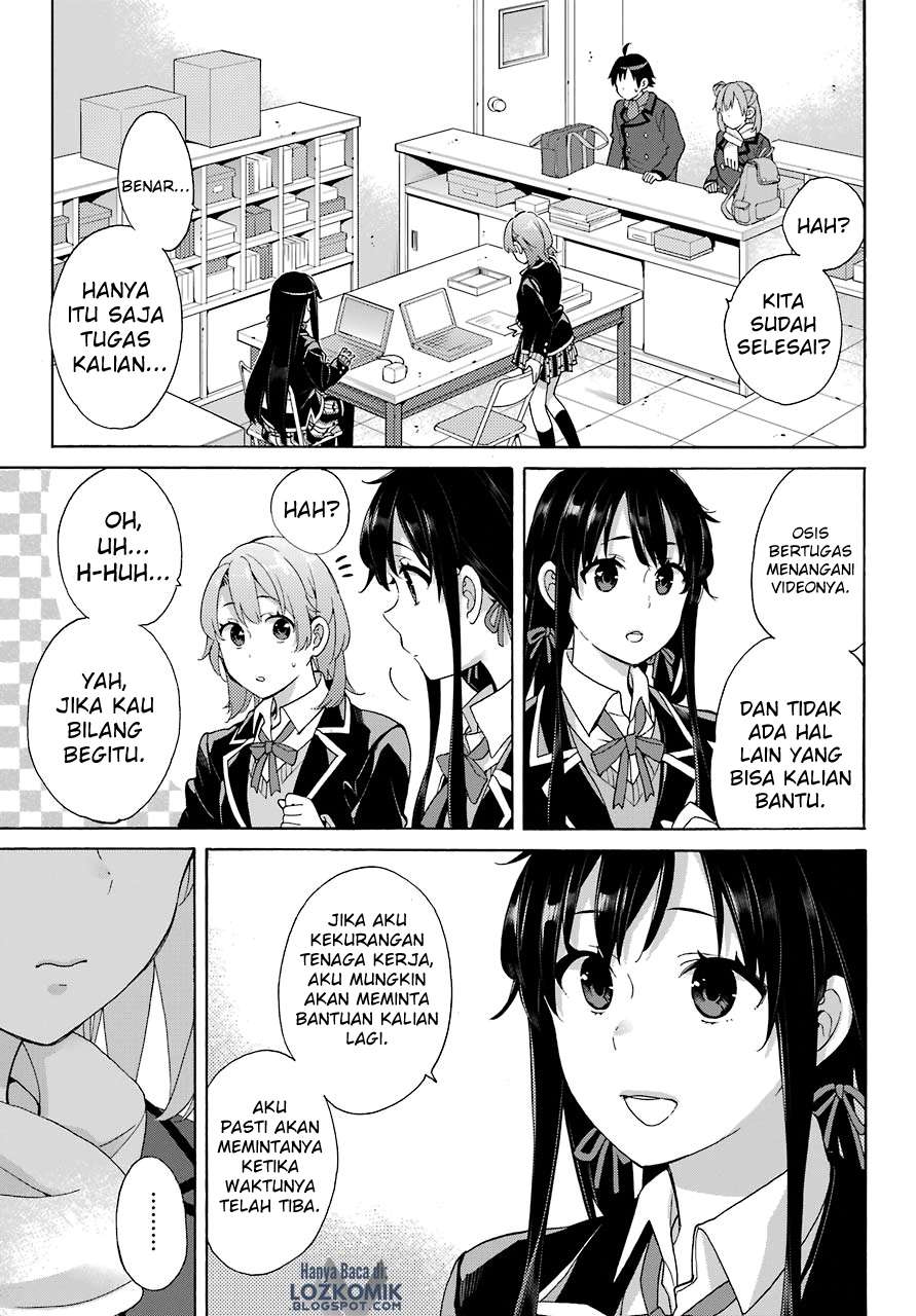 Yahari Ore no Seishun Love Comedy wa Machigatteiru.: Monologue Chapter 70 Gambar 24