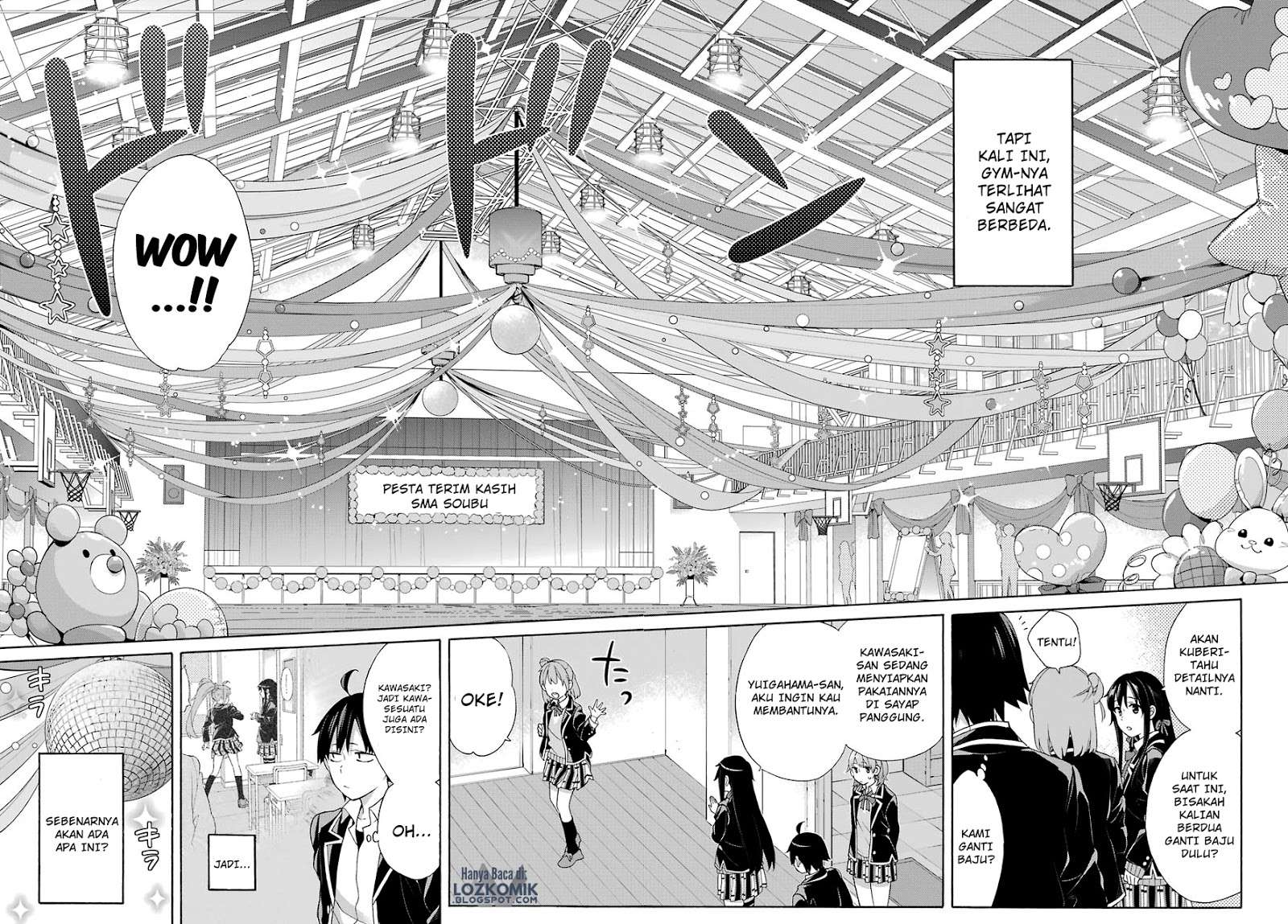 Baca Manga Yahari Ore no Seishun Love Comedy wa Machigatteiru.: Monologue Chapter 69 Gambar 2