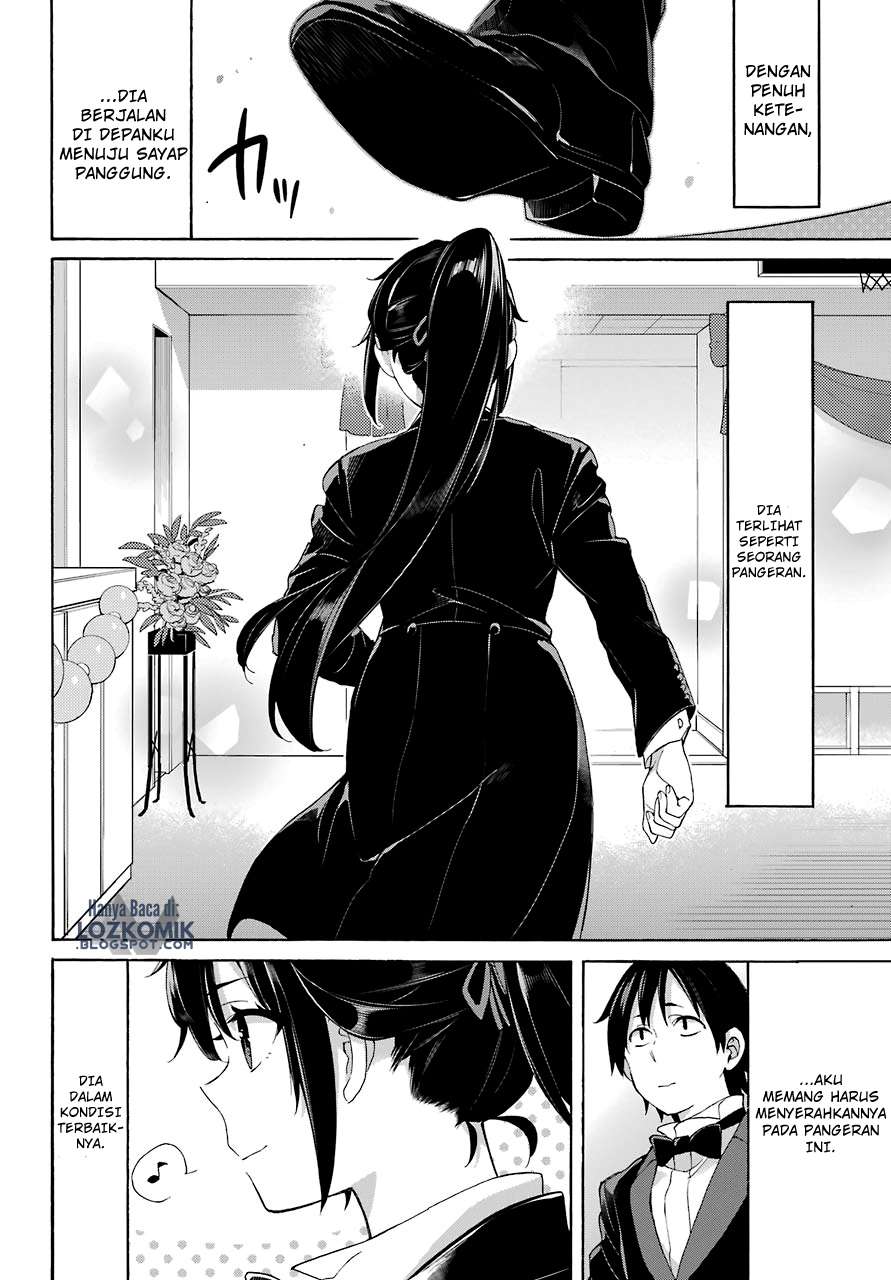 Yahari Ore no Seishun Love Comedy wa Machigatteiru.: Monologue Chapter 69 Gambar 22