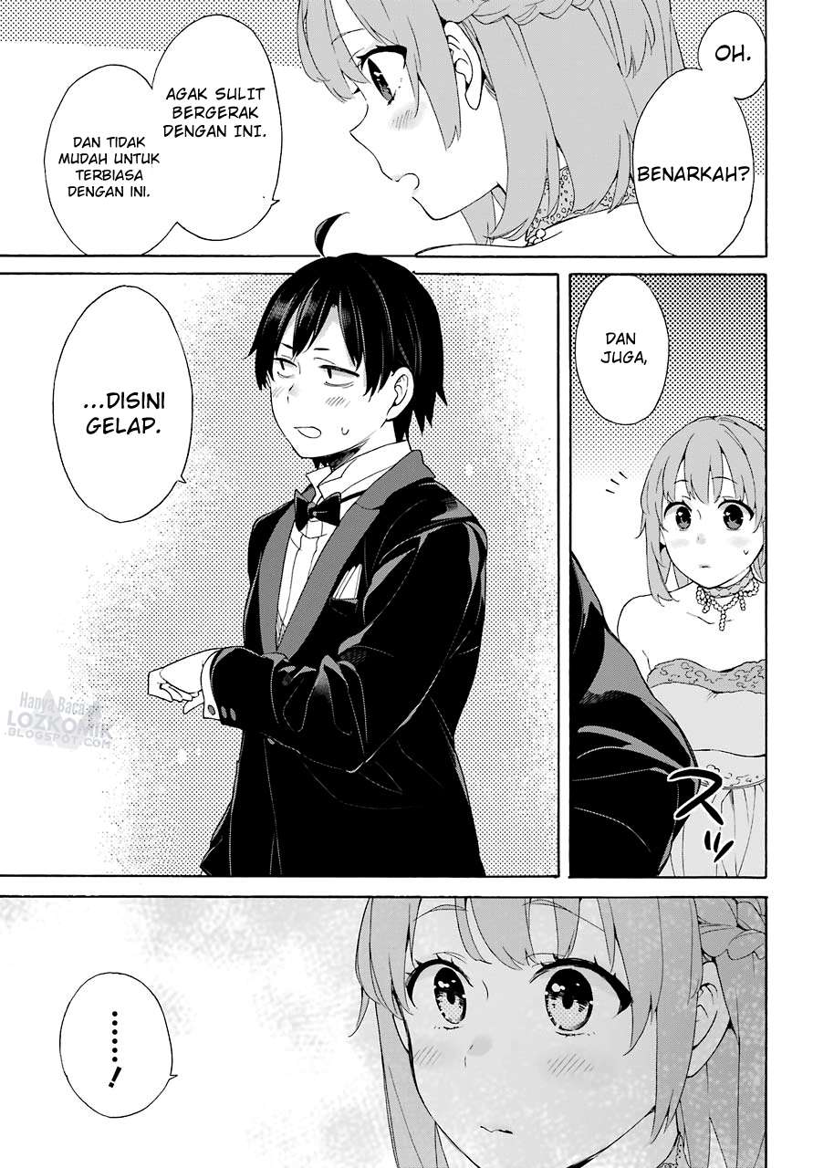 Yahari Ore no Seishun Love Comedy wa Machigatteiru.: Monologue Chapter 69 Gambar 35