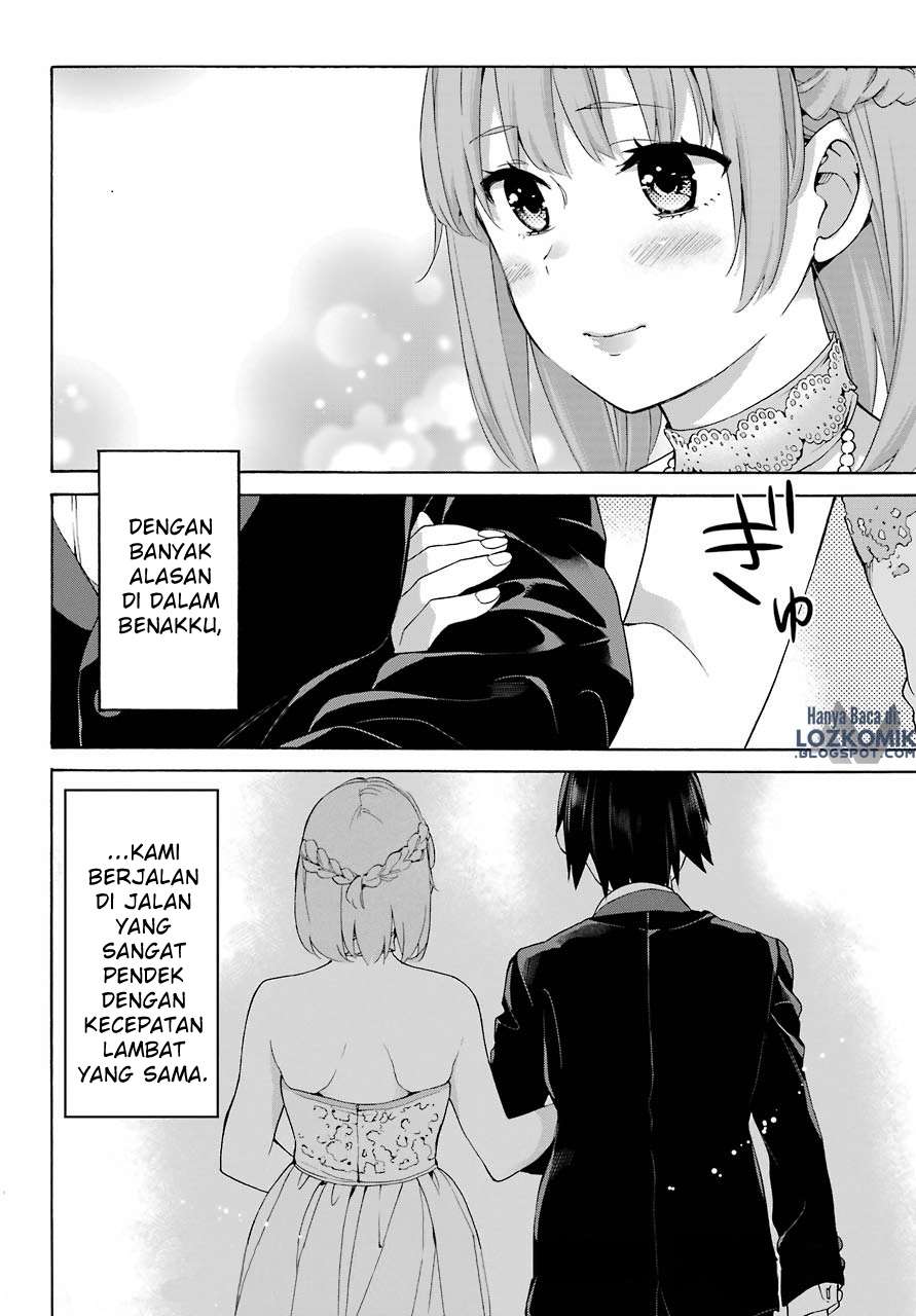 Yahari Ore no Seishun Love Comedy wa Machigatteiru.: Monologue Chapter 69 Gambar 36