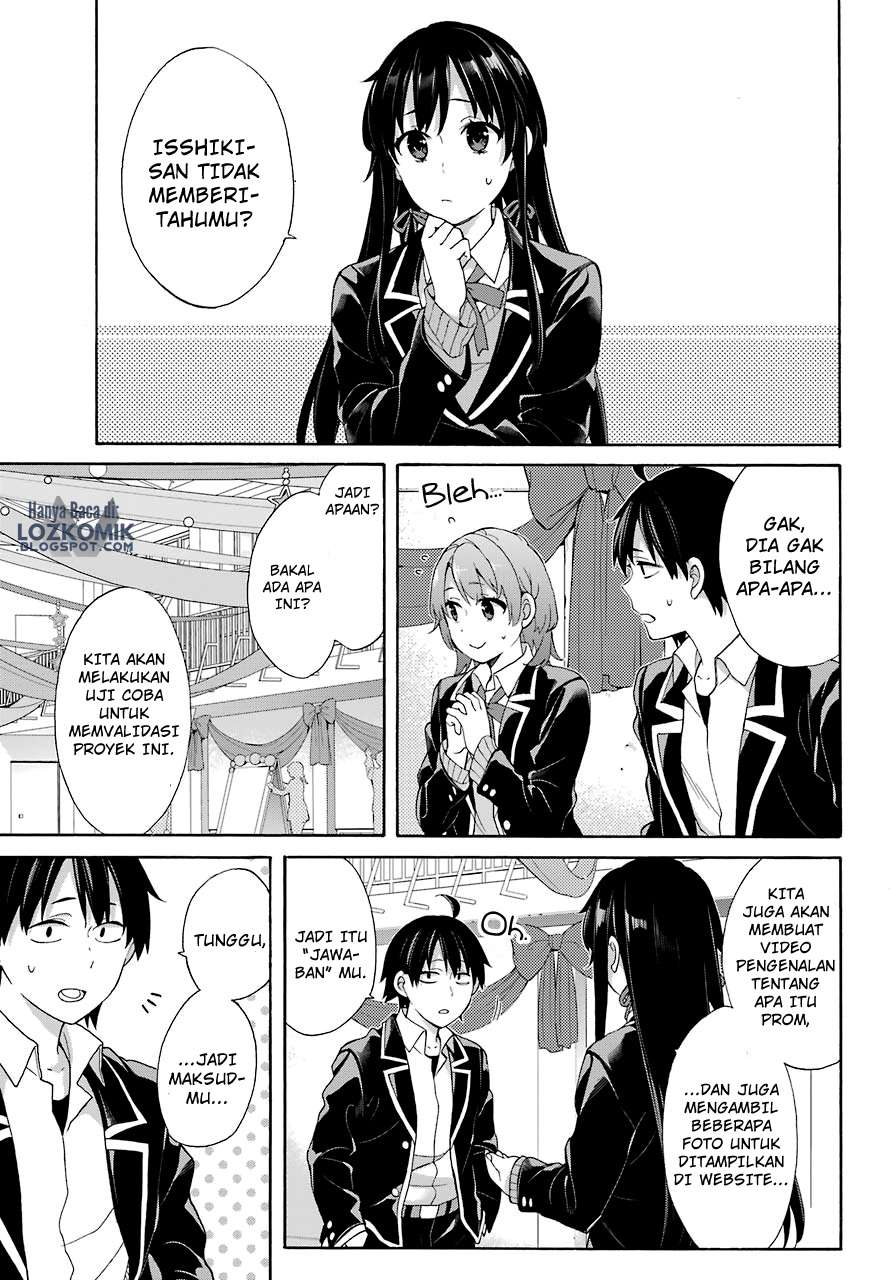 Yahari Ore no Seishun Love Comedy wa Machigatteiru.: Monologue Chapter 69 Gambar 5