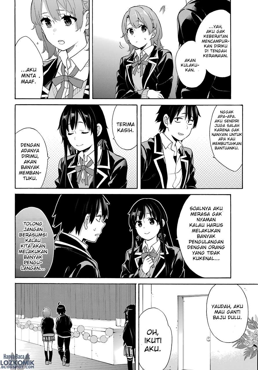 Yahari Ore no Seishun Love Comedy wa Machigatteiru.: Monologue Chapter 69 Gambar 8