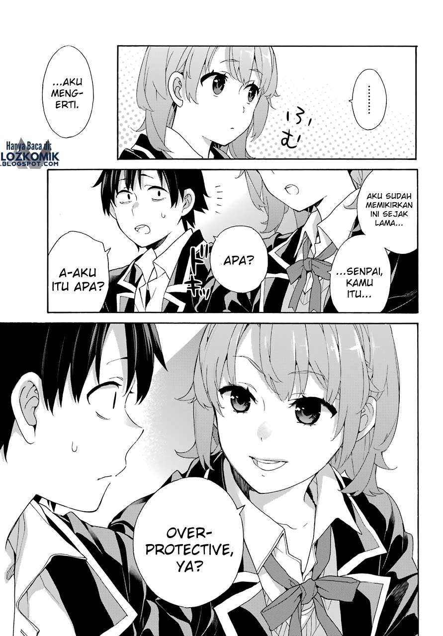 Yahari Ore no Seishun Love Comedy wa Machigatteiru.: Monologue Chapter 68 Gambar 14